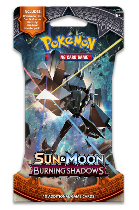 Sun & Moon: Burning Shadows - Sleeved Booster Pack | Total Play