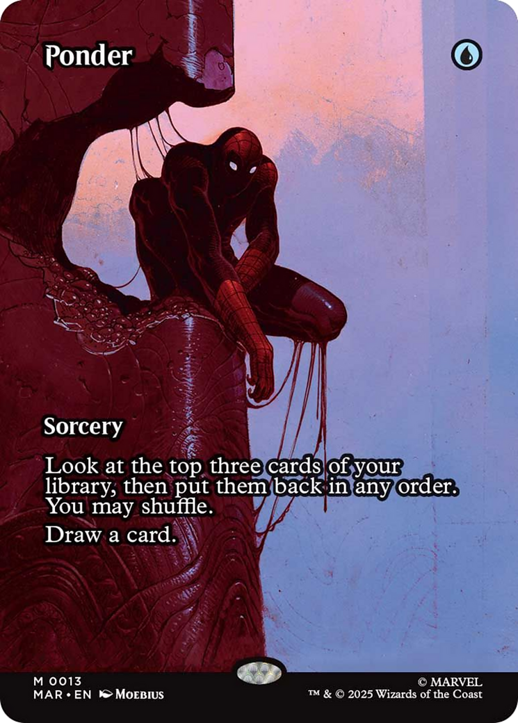 Ponder (Borderless) [Marvel Universe: Eternal-Legal] | Total Play