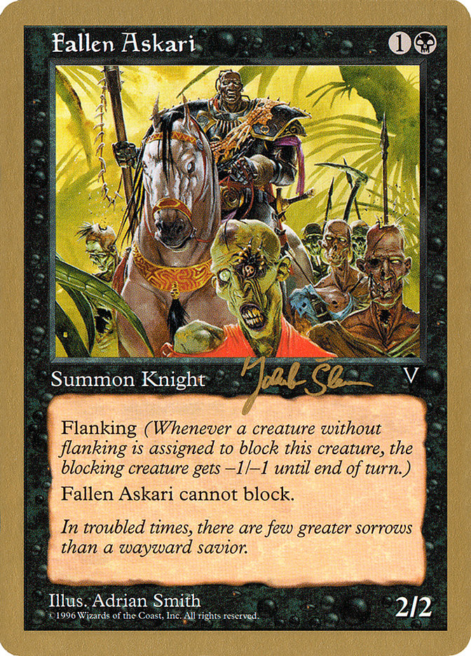 Fallen Askari (Jakub Slemr) [World Championship Decks 1997] | Total Play