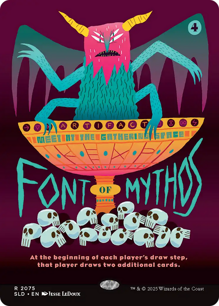 Font of Mythos (Rainbow Foil) [Secret Lair Drop Series] | Total Play