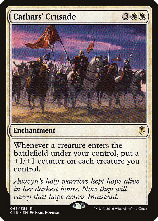 Cathars' Crusade [Commander 2016] | Total Play