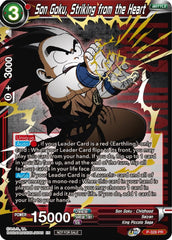 Son Goku, Striking from the Heart (Gold Stamped) (P-328) [Tournament Promotion Cards] | Total Play