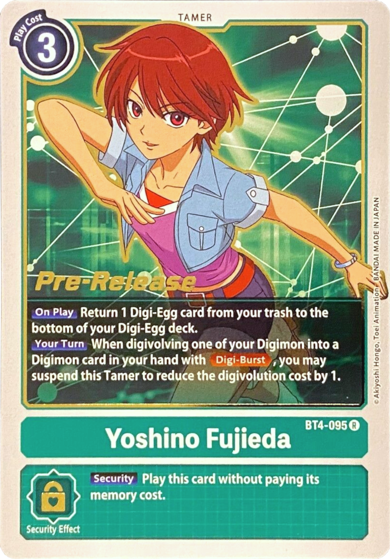 Yoshino Fujieda [BT4-095] [Great Legend Pre-Release Promos] | Total Play