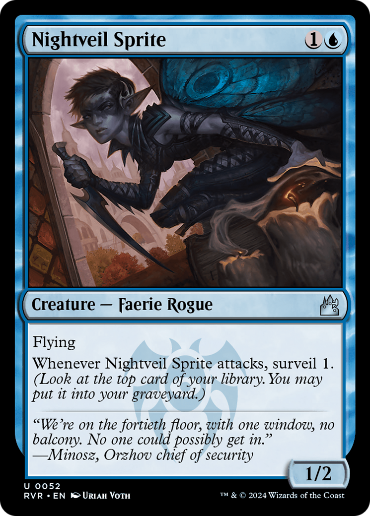 Nightveil Sprite [Ravnica Remastered] | Total Play