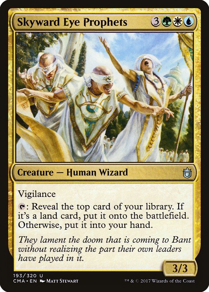 Skyward Eye Prophets [Commander Anthology] | Total Play