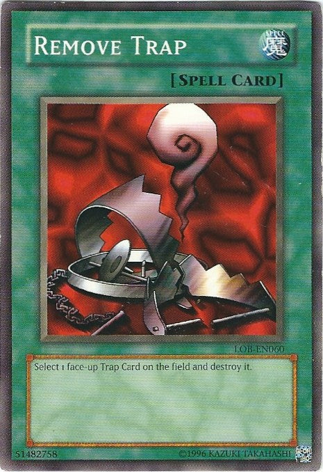 Remove Trap [LOB-EN060] Common | Total Play