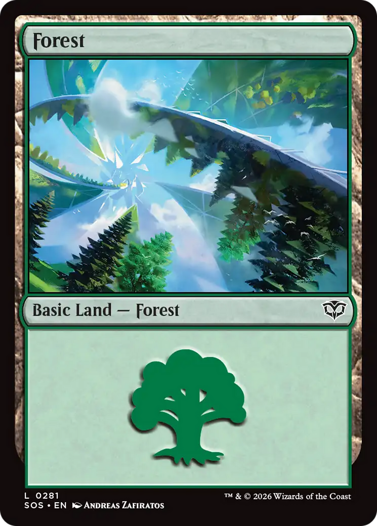 Forest (0281) [Secrets of Strixhaven] | Total Play