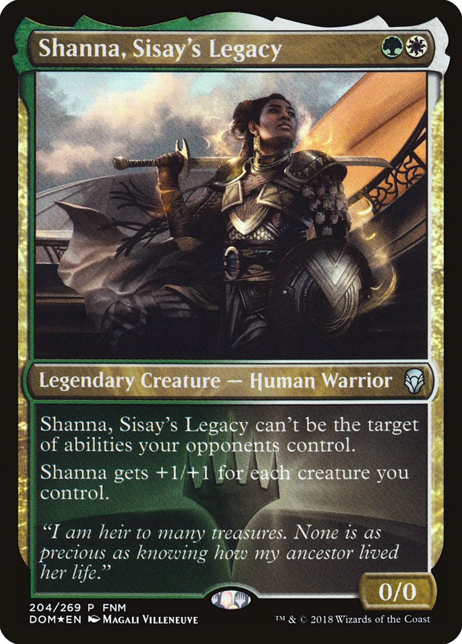 Shanna, Sisay's Legacy (FNM) [Dominaria Promos] | Total Play