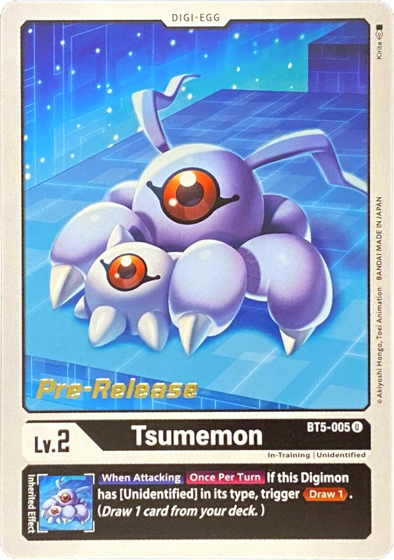 Tsumemon [BT5-005] [Battle of Omni Pre-Release Promos] | Total Play