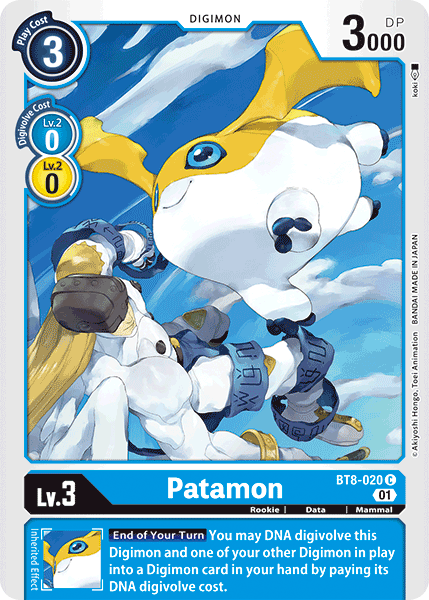 Patamon [BT8-020] [New Awakening] | Total Play