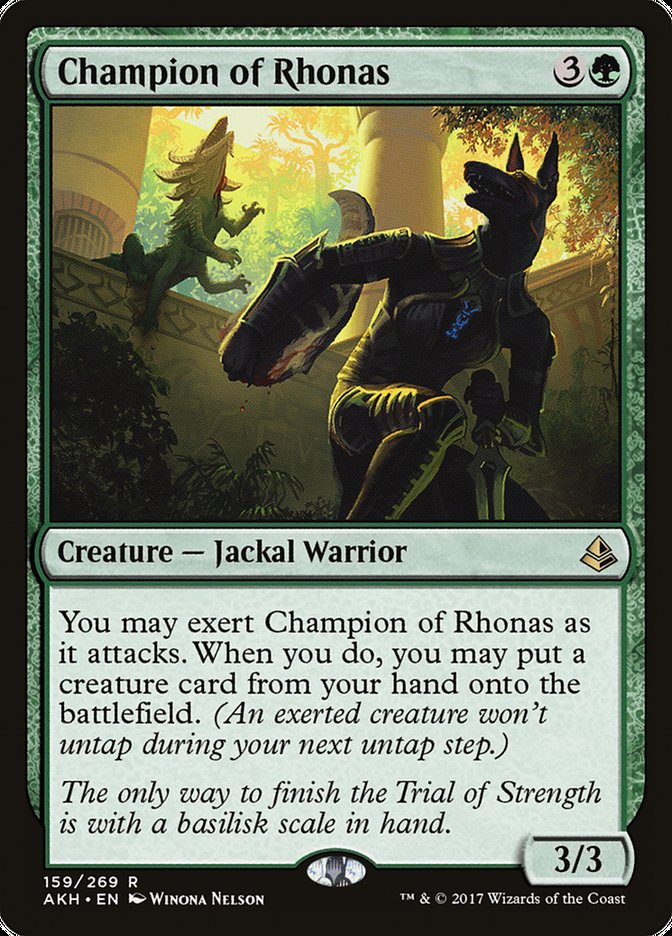 Champion of Rhonas [Amonkhet] | Total Play