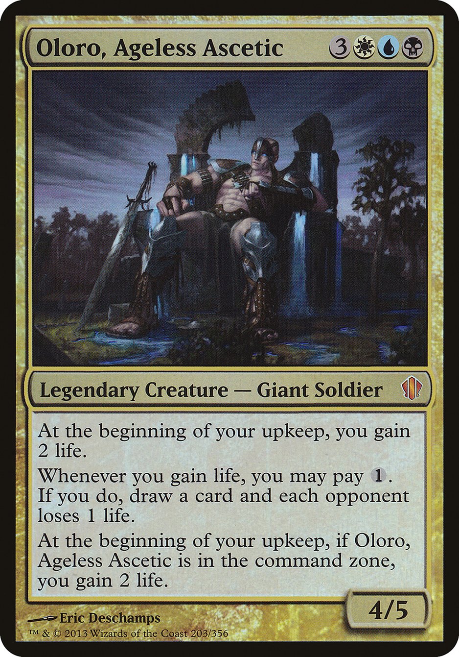 Oloro, Ageless Ascetic (Oversized) [Commander 2013 Oversized] | Total Play