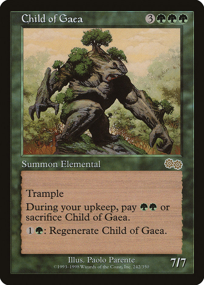 Child of Gaea [Urza's Saga] | Total Play