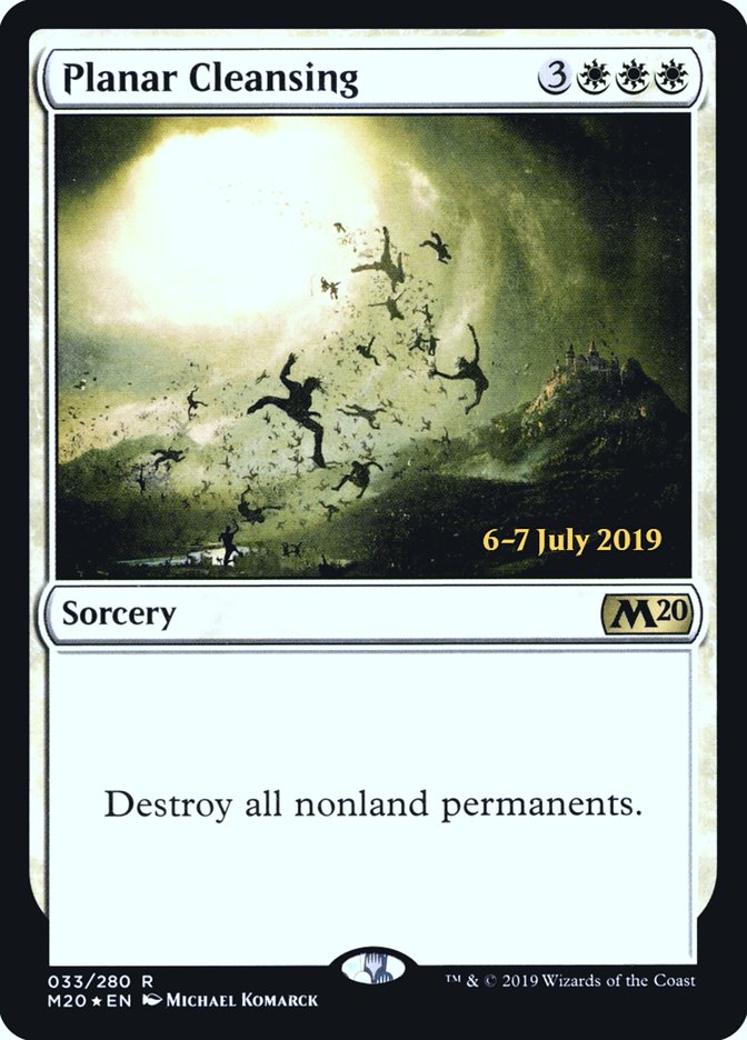 Planar Cleansing [Core Set 2020 Prerelease Promos] | Total Play
