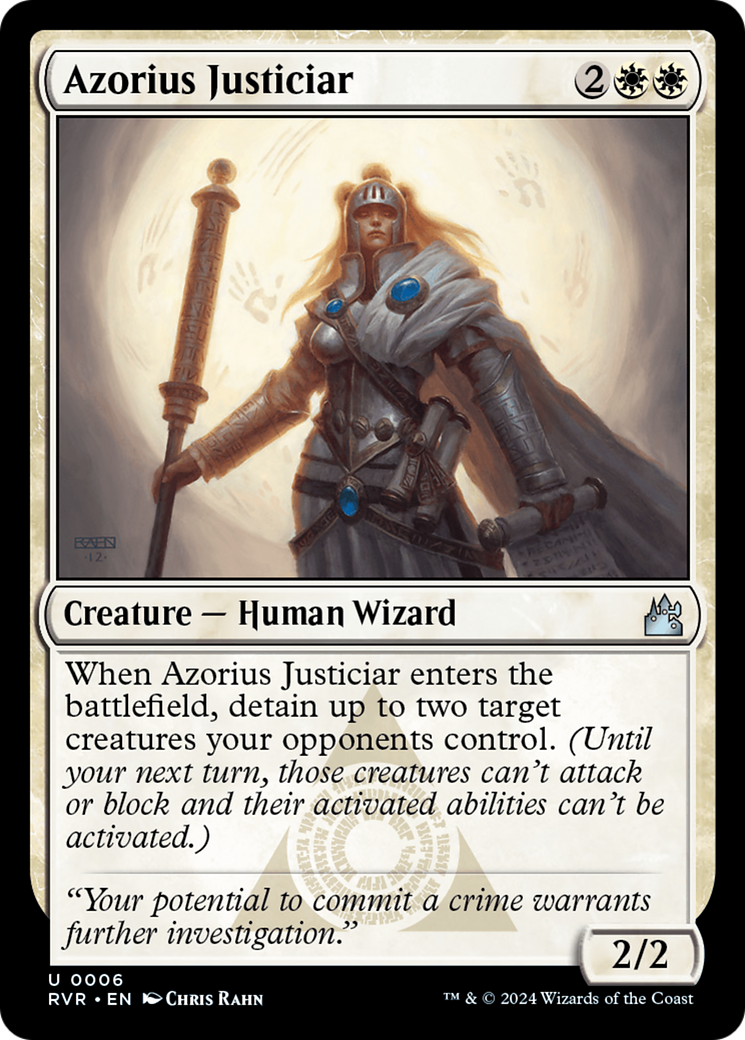 Azorius Justiciar [Ravnica Remastered] | Total Play