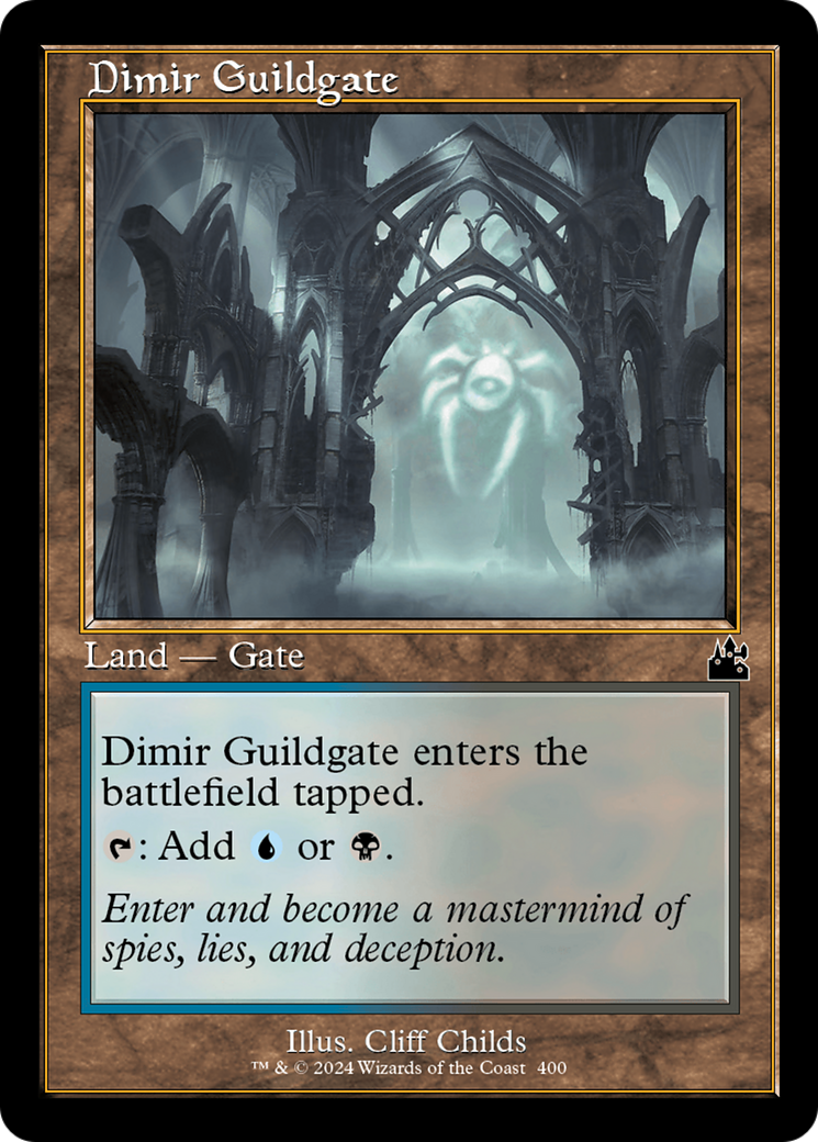 Dimir Guildgate (Retro Frame) [Ravnica Remastered] | Total Play