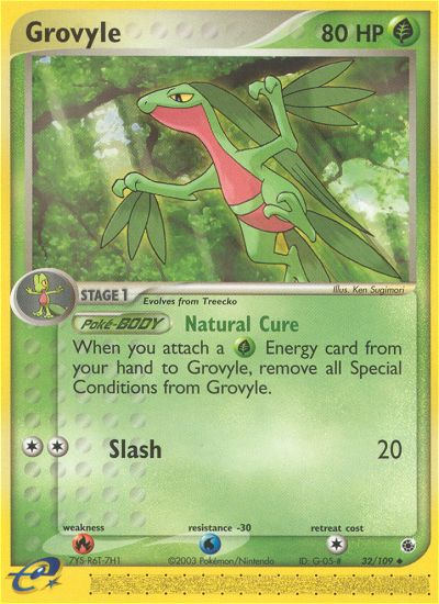 Grovyle (32/109) [EX: Ruby & Sapphire] | Total Play