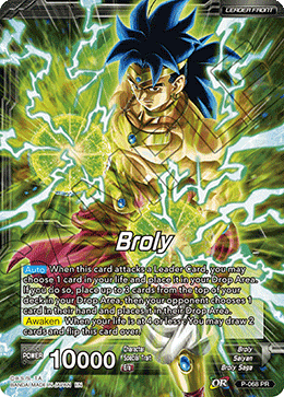 Broly // Broly, Legend's Dawning (P-068) [Mythic Booster] | Total Play