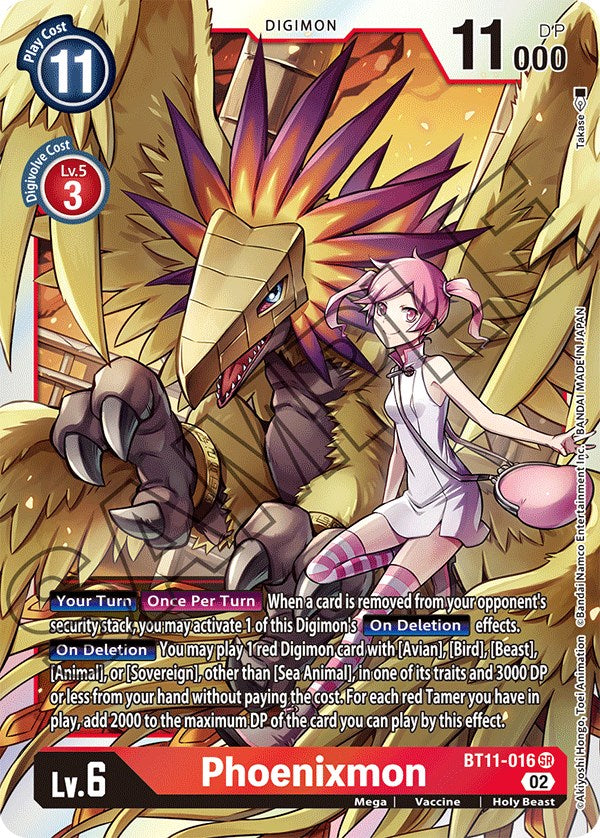 Phoenixmon [BT11-016] [Dimensional Phase] | Total Play