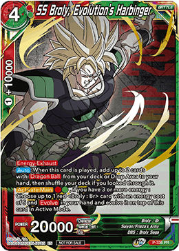 SS Broly, Evolution's Harbinger (P-336) [Tournament Promotion Cards] | Total Play