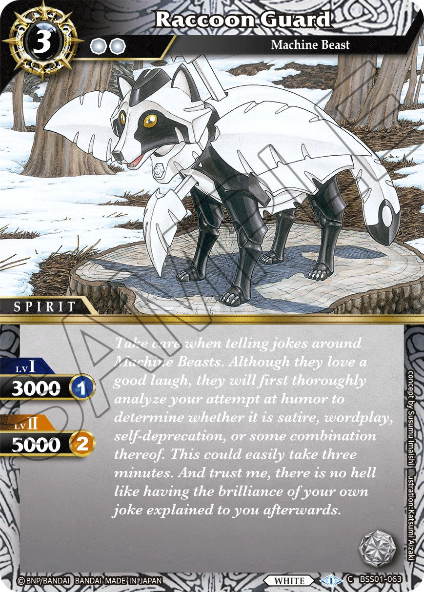 Raccoon Guard (BSS01-063) [Dawn of History] | Total Play