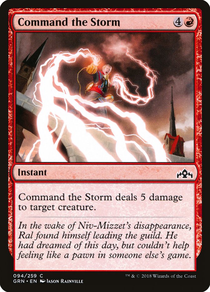 Command the Storm [Guilds of Ravnica] | Total Play