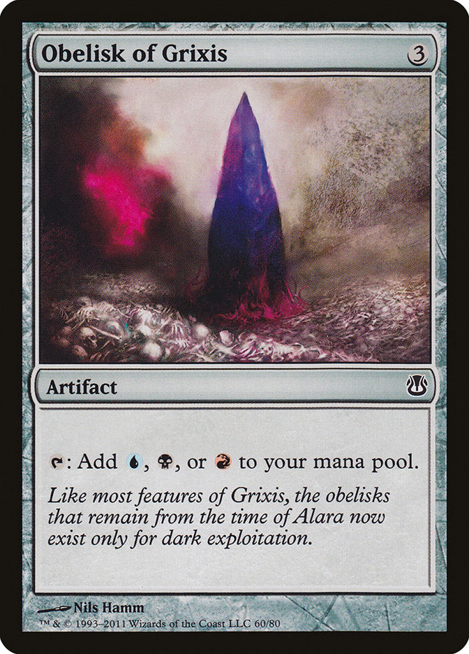 Obelisk of Grixis [Duel Decks: Ajani vs. Nicol Bolas] | Total Play