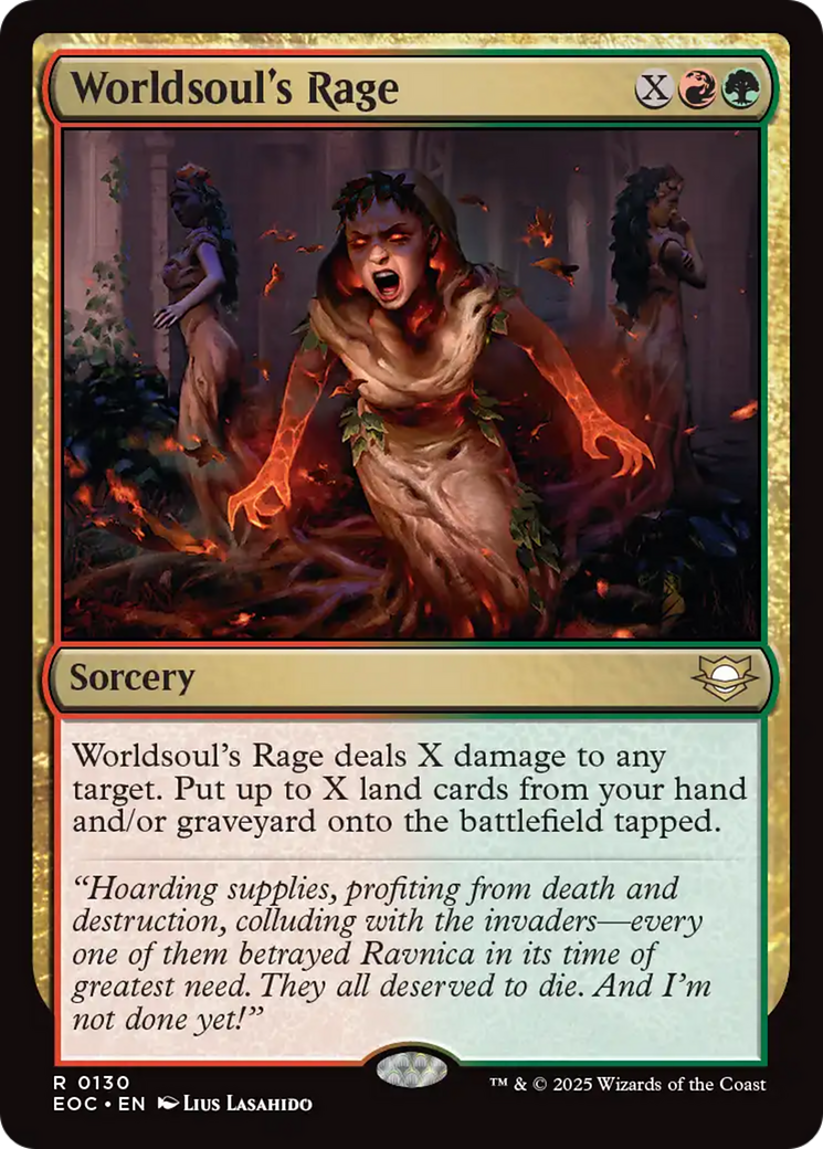 Worldsoul's Rage [Edge of Eternities Commander] | Total Play