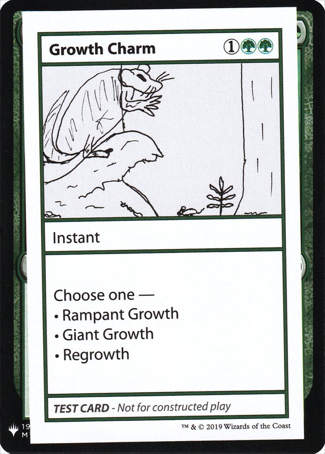 Growth Charm [Mystery Booster Playtest Cards] | Total Play