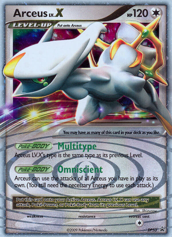Arceus Lv.X (DP53) [Diamond & Pearl: Black Star Promos] | Total Play
