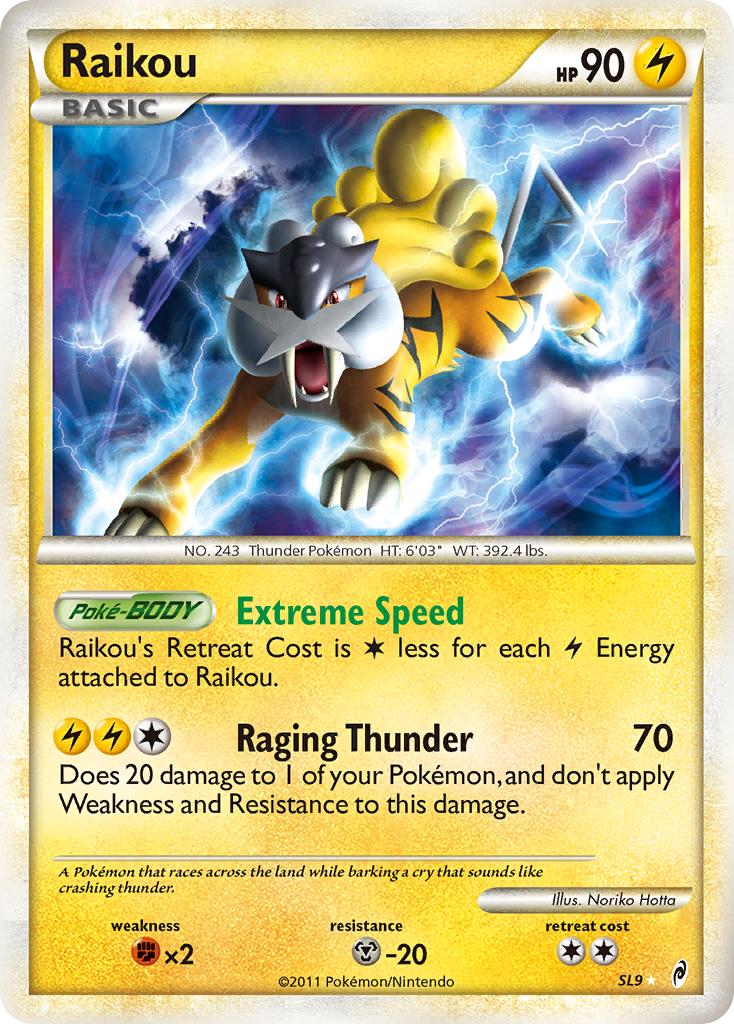 Raikou (SL9) [HeartGold & SoulSilver: Call of Legends] | Total Play