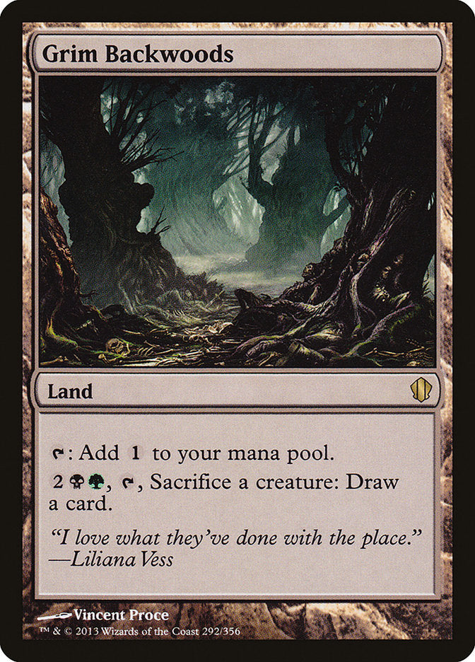 Grim Backwoods [Commander 2013] | Total Play