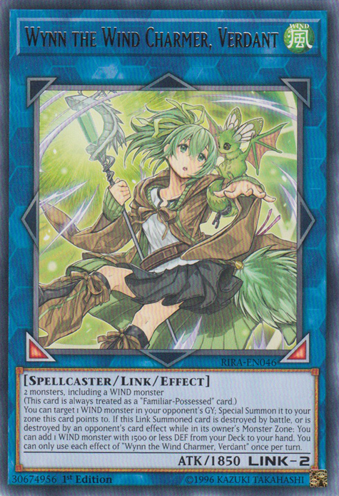 Wynn the Wind Charmer, Verdant [RIRA-EN046] Rare | Total Play