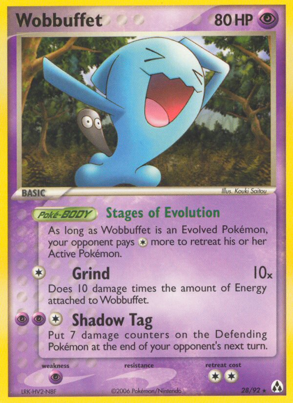 Wobbuffet (28/92) [EX: Legend Maker] | Total Play