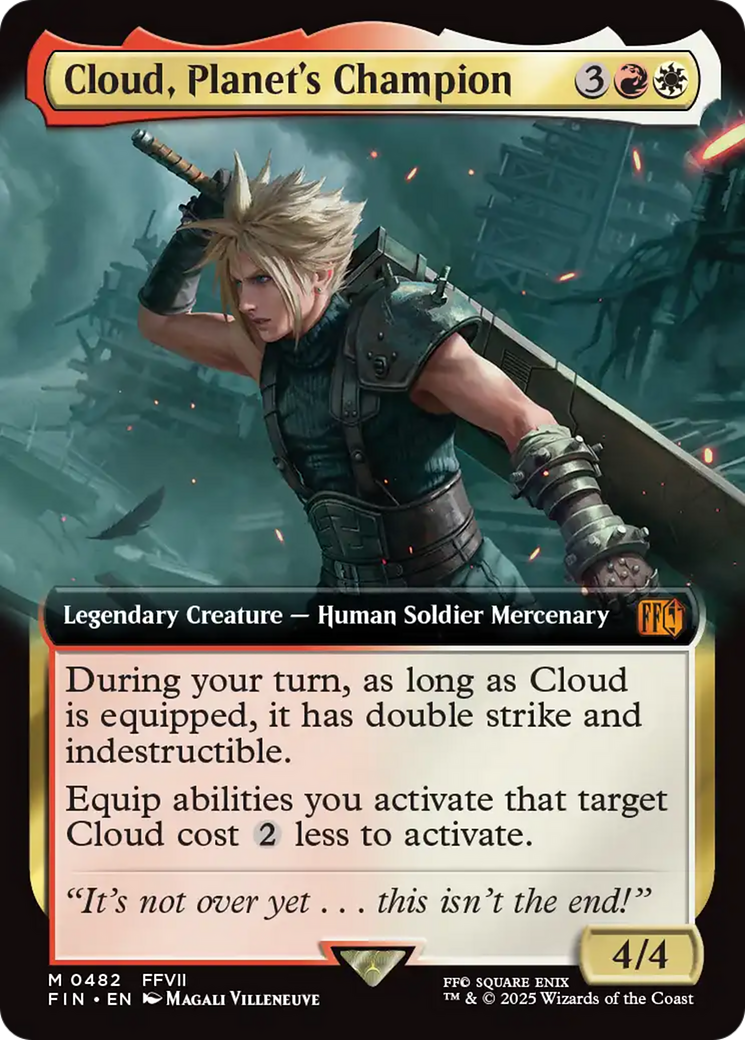 Cloud, Planet's Champion (Extended Art) [FINAL FANTASY] | Total Play