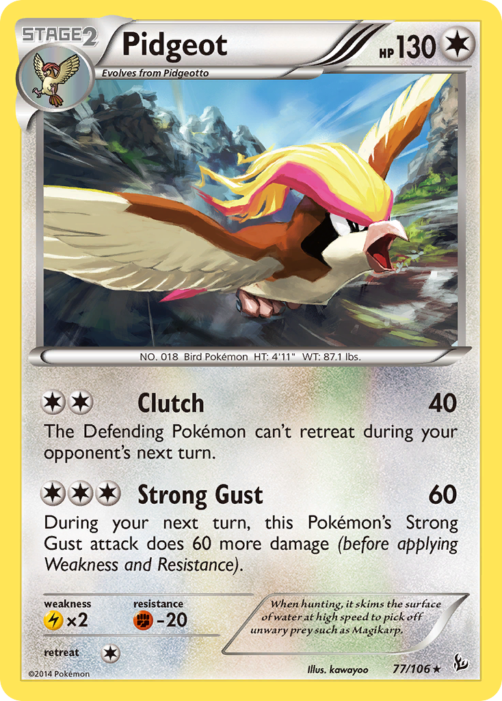 Pidgeot (77/106) [XY: Flashfire] | Total Play