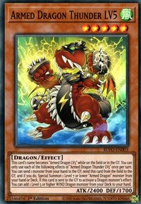 Armed Dragon Thunder LV5 [BLVO-EN003] Super Rare | Total Play