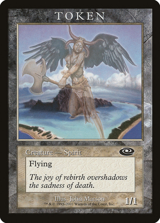 Spirit Token [Magic Player Rewards 2001] | Total Play