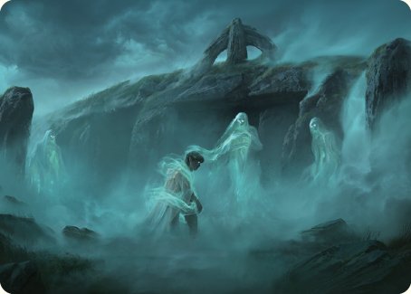 Fog on the Barrow-Downs Art Card [The Lord of the Rings: Tales of Middle-earth Art Series] | Total Play