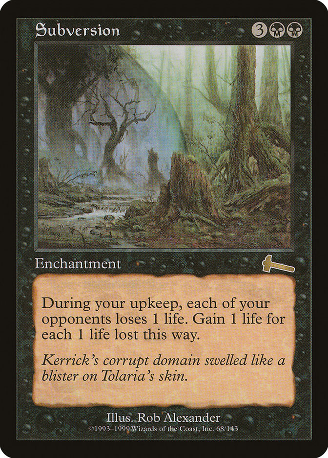 Subversion [Urza's Legacy] | Total Play