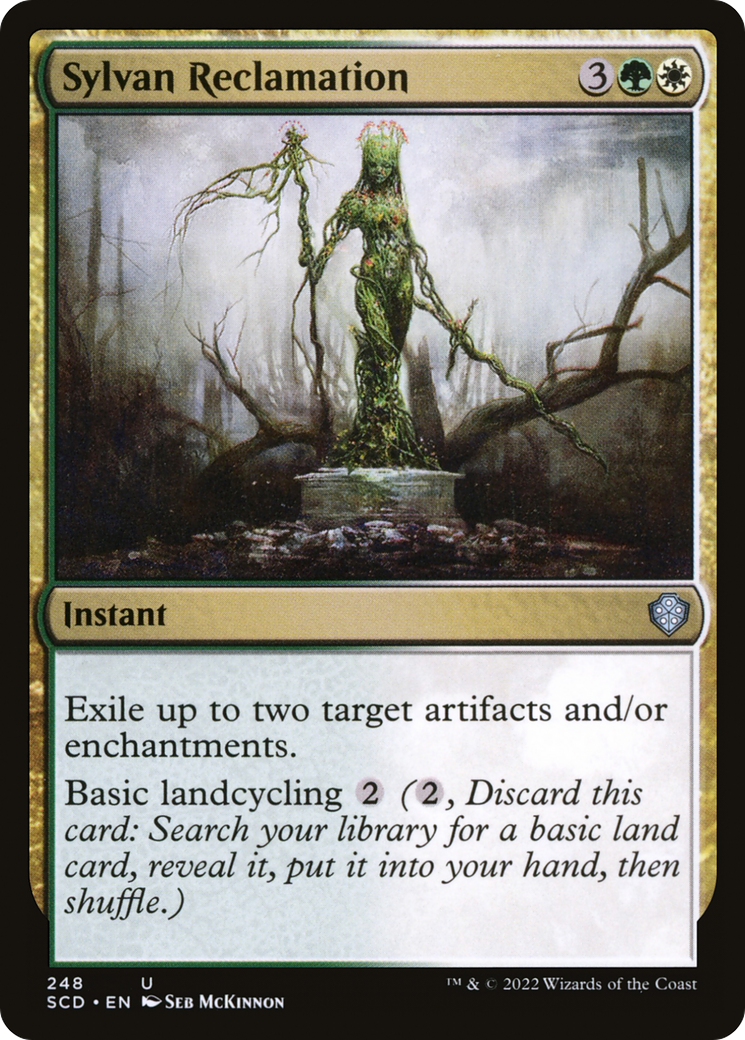 Sylvan Reclamation [Starter Commander Decks] | Total Play