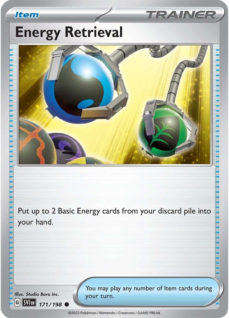 Energy Retrieval (171/198) [Scarlet & Violet: Base Set] | Total Play