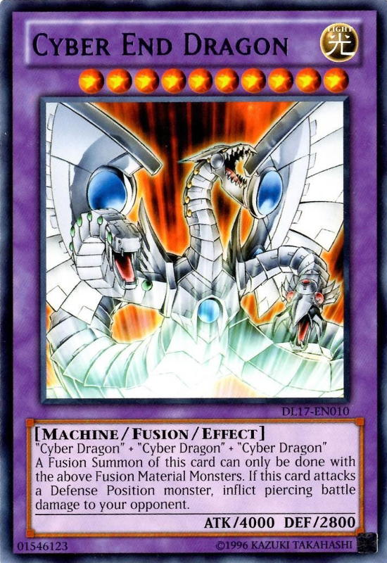 Cyber End Dragon (Purple) [DL17-EN010] Rare | Total Play