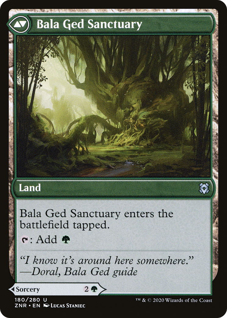 Bala Ged Recovery // Bala Ged Sanctuary [Secret Lair: From Cute to Brute] | Total Play