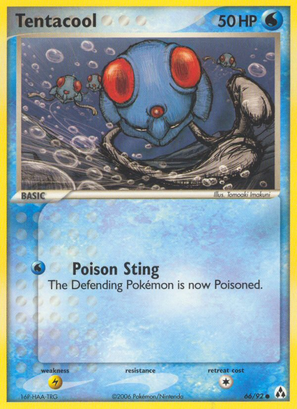 Tentacool (66/92) [EX: Legend Maker] | Total Play