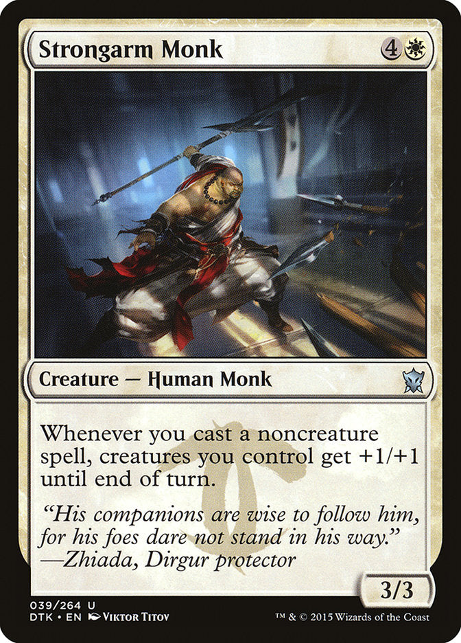 Strongarm Monk [Dragons of Tarkir] | Total Play