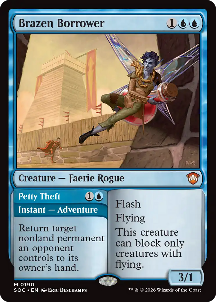 Brazen Borrower [Secrets of Strixhaven Commander] | Total Play