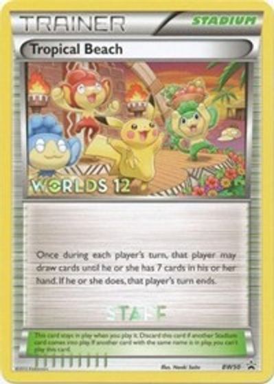 Tropical Beach (BW50) (Staff) [Black & White: Black Star Promos] | Total Play