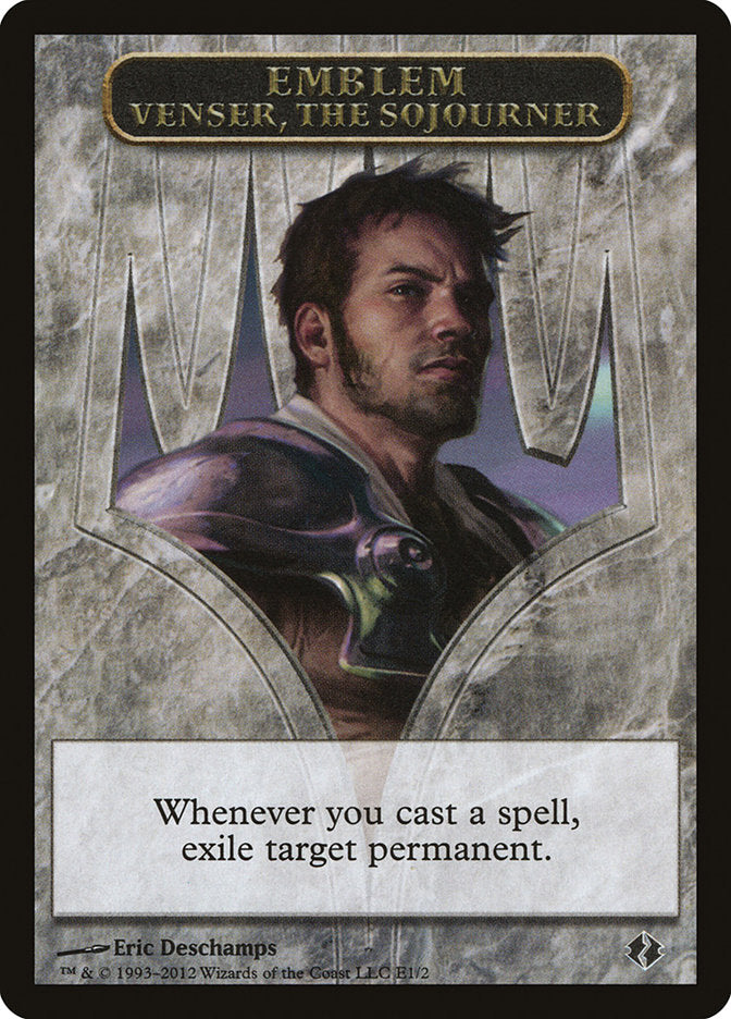 Venser, the Sojourner Emblem [Duel Decks: Venser vs. Koth Tokens] | Total Play