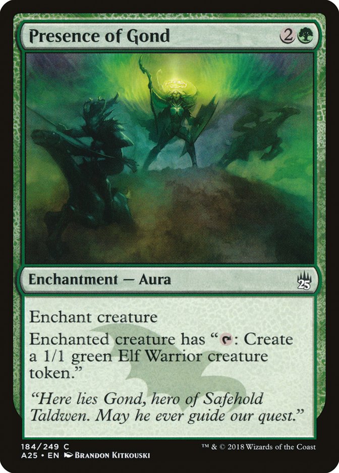 Presence of Gond [Masters 25] | Total Play